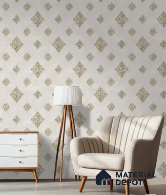 657 | 9.5 Meter x 21 Inch  Patterned Look Wallpaper - 55 Sq. Ft.