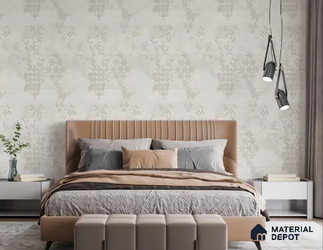 667 | 9.5 Meter x 21 Inch  Patterned Look Wallpaper - 55 Sq. Ft.