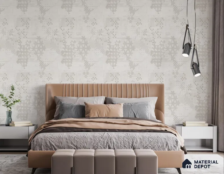 667 | 9.5 Meter x 21 Inch Patterned Look Wallpaper - 55 Sq. Ft.