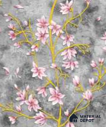WK160-44 | 10 Meter x 21 Inches Florals Look Wallpaper - 57.41 Sq. Ft.