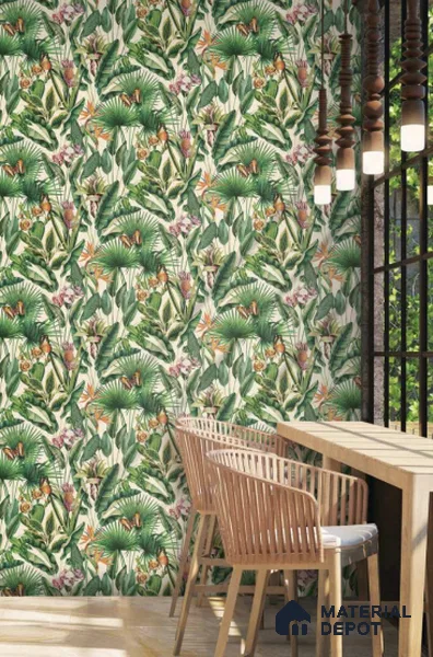 13335 | 10 Meter x 21 Inch Florals Look Wallpaper - 57 Sq. Ft.