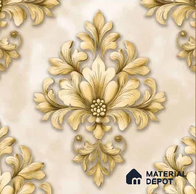 8031 | 10 Meter x 21 Inches Florals Look Wallpaper - 57.41 Sq. Ft.