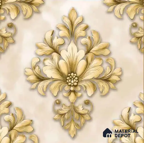 8031 | 10 Meter x 21 Inches Florals Look Wallpaper - 57.41 Sq. Ft.