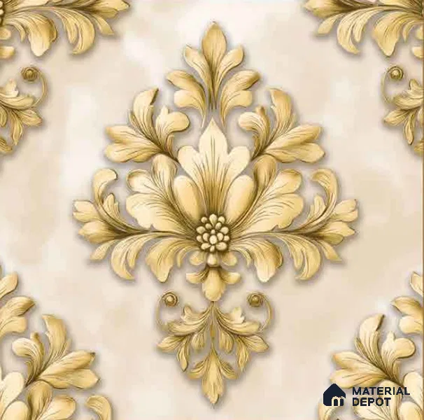 8031 | 10 Meter x 21 Inches Florals Look Wallpaper - 57.41 Sq. Ft.