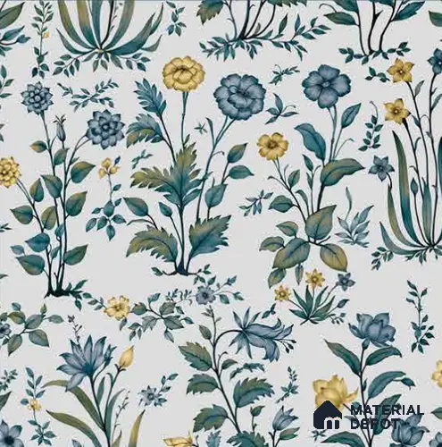 8039 | 10 Meter x 21 Inches Florals Look Wallpaper - 57.41 Sq. Ft.