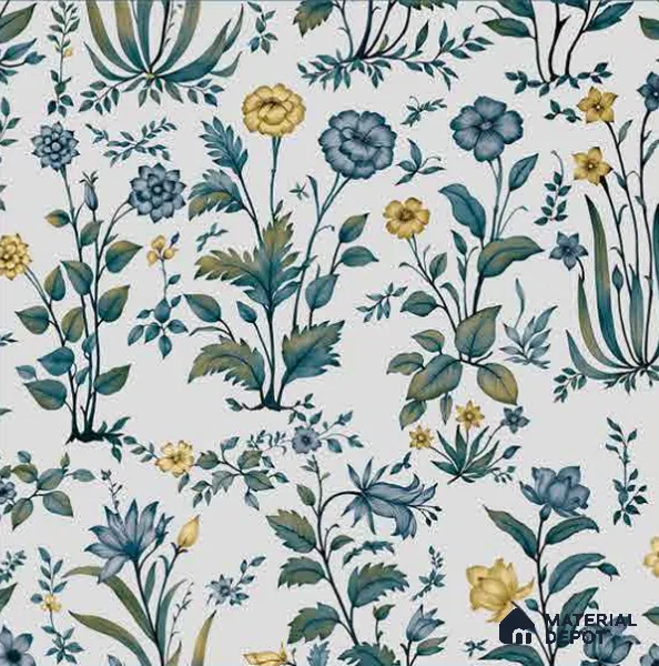 8039 | 10 Meter x 21 Inches Florals Look Wallpaper - 57.41 Sq. Ft.