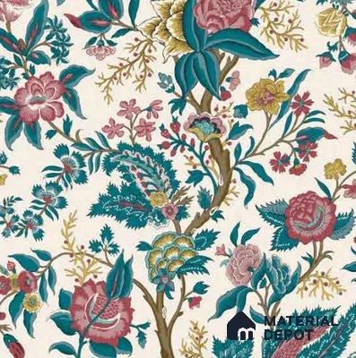 8047 | 10 Meter x 21 Inches Florals Look Wallpaper - 57.41 Sq. Ft.