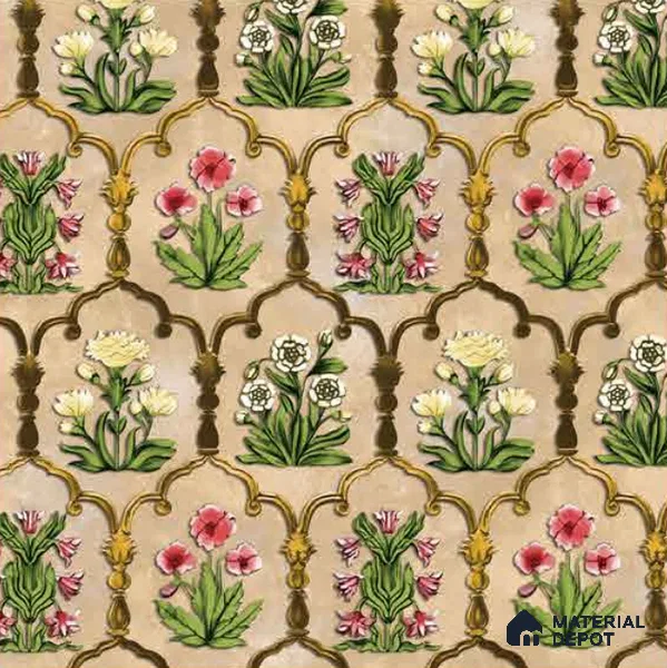 8049 | 10 Meter x 21 Inches Florals Look Wallpaper - 57.41 Sq. Ft.