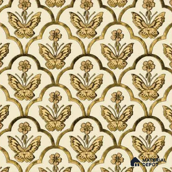 8056 | 10 Meter x 21 Inches Patterned Look Wallpaper - 57.41 Sq. Ft.