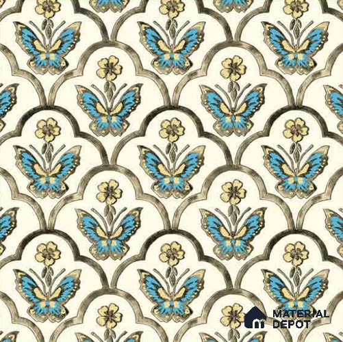 8058 | 10 Meter x 21 Inches Patterned Look Wallpaper - 57.41 Sq. Ft.