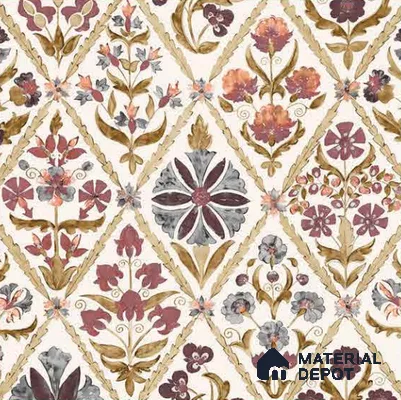8065 | 10 Meter x 21 Inches Patterned Look Wallpaper - 57.41 Sq. Ft.