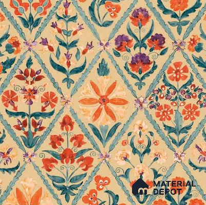 8067 | 10 Meter x 21 Inches Patterned Look Wallpaper - 57.41 Sq. Ft.