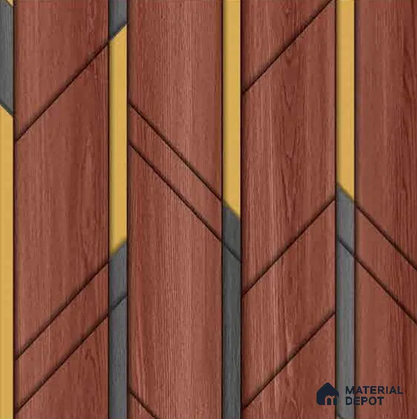 8079 | 10 Meter x 21 Inches Patterned Look Wallpaper - 57.41 Sq. Ft.