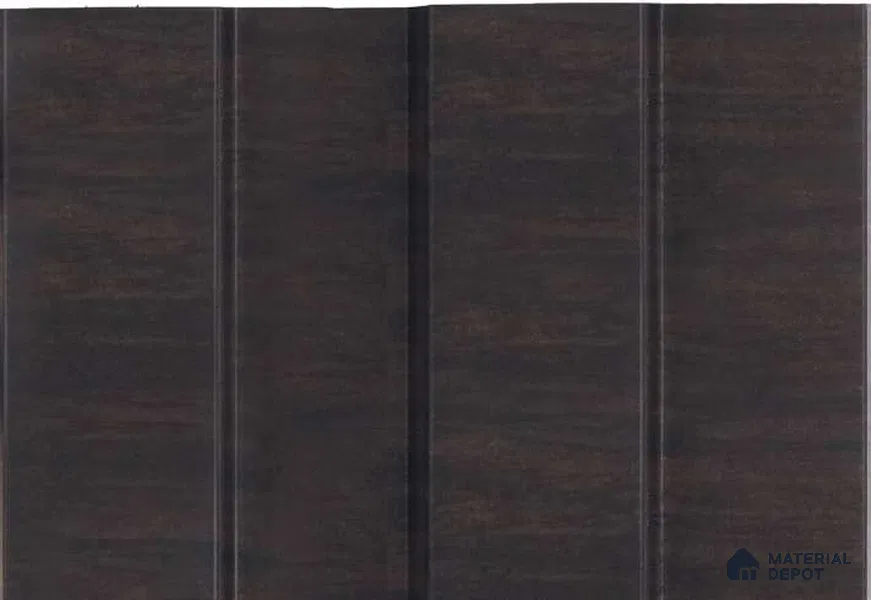 Wenge Wooden Louver MRL 211 9.5 ft x 4.7 inch Charcoal Panel - 20 mm | Suitable for Feature Wall, TV Unit & Living Room | Width is Subjected to 5% Variation