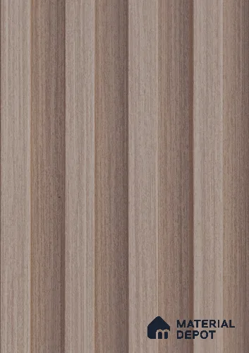 Cream Wooden Louver PN 06130 9.6 ft x 6.6 inch WPC Panel - 20 mm | Suitable for Feature Wall, TV Unit & Living Room | Width is Subjected to 5% Variation