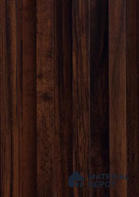 Brown Wooden Louver PN 06136 9.6 ft x 6.6 inch WPC Panel - 20 mm | Suitable for Feature Wall, TV Unit & Living Room | Width is Subjected to 5% Variation