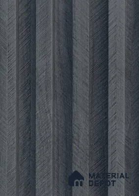 Grey Wooden Louver PN 06146 9.6 ft x 6.6 inch WPC Panel - 20 mm | Suitable for Feature Wall, TV Unit & Living Room | Width is Subjected to 5% Variation