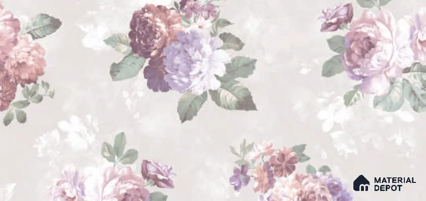 52510-1 | 5 Meter x 42 Inches Florals Look Wallpaper - 57.41 Sq. Ft.