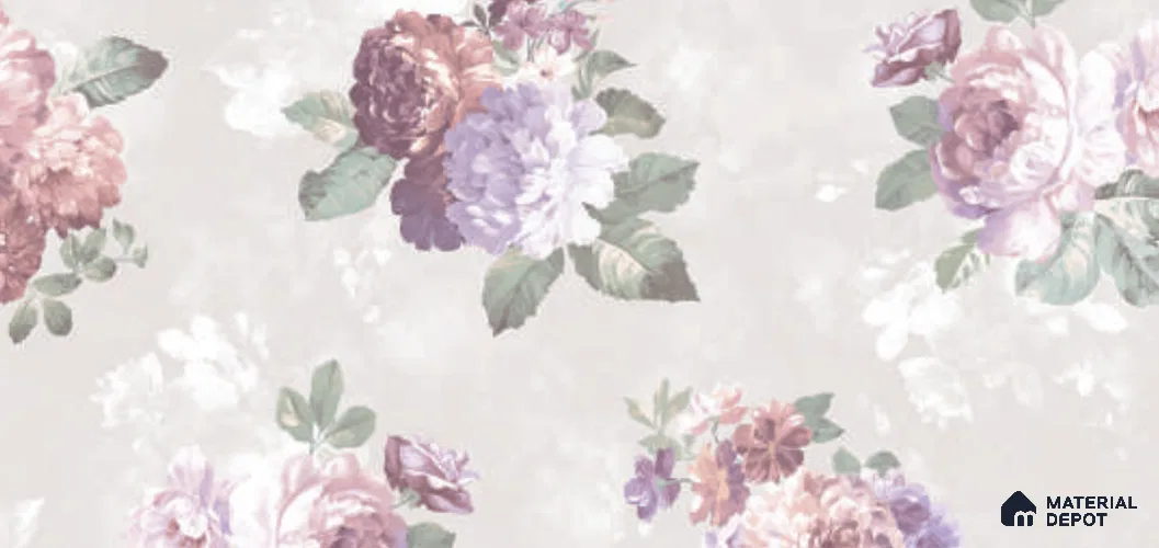 52510-1 | 5 Meter x 42 Inches Florals Look Wallpaper - 57.41 Sq. Ft.