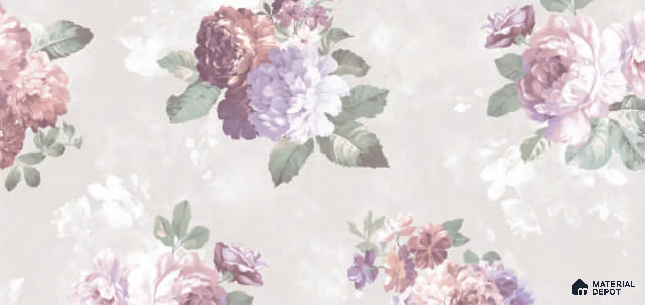 52510-1 | 5 Meter x 42 Inches Florals Look Wallpaper - 57.41 Sq. Ft.