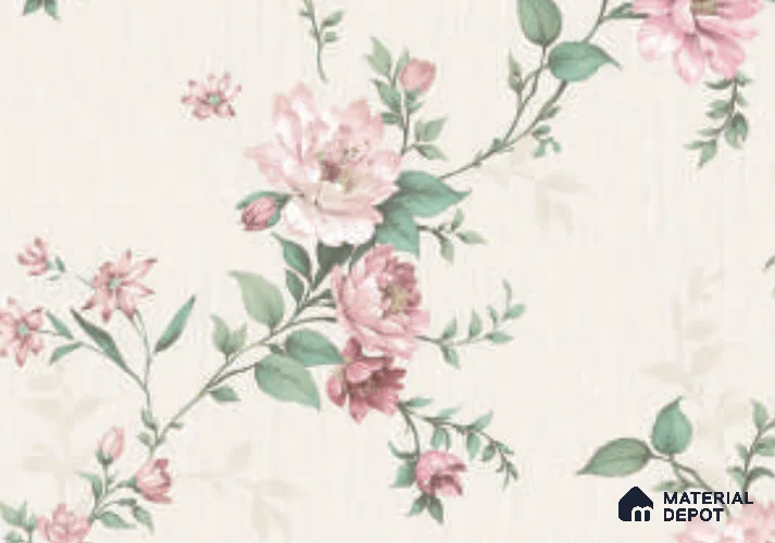 52513-1 | 5 Meter x 42 Inches Florals Look Wallpaper - 57.41 Sq. Ft.