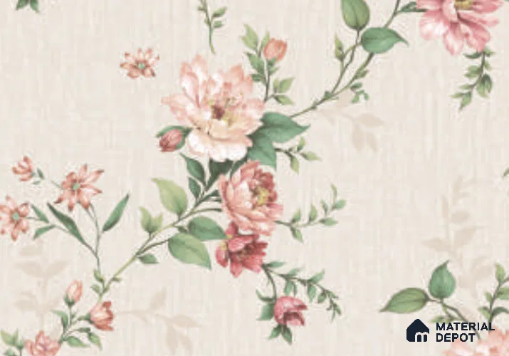 52513-2 | 5 Meter x 42 Inches Florals Look Wallpaper - 57.41 Sq. Ft.