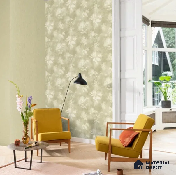 418402 | 10 Meter x 21 Inch Florals Look Wallpaper - 57 Sq. Ft.
