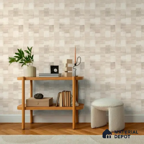 570953 | 10 Meter x 21 Inch  Patterned Look Wallpaper - 57 Sq. Ft.
