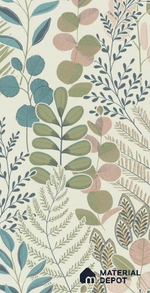 465310 | 10 Meter x 21 Inch  Florals Look Wallpaper - 57 Sq. Ft.