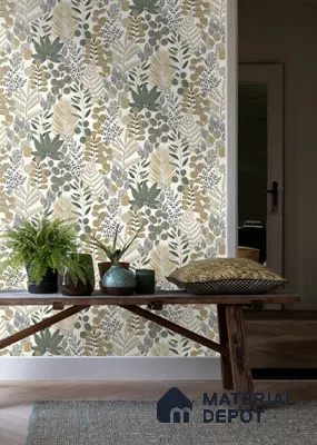 465334 | 10 Meter x 21 Inch  Florals Look Wallpaper - 57 Sq. Ft.