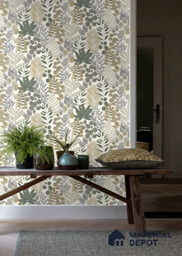 465334 | 10 Meter x 21 Inch  Florals Look Wallpaper - 57 Sq. Ft.