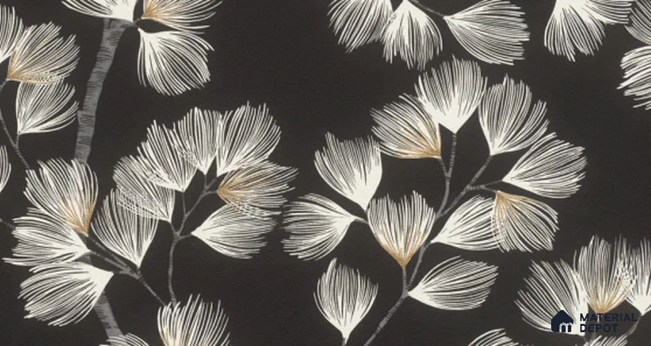 866926 | 10 Meter x 21 Inch  Florals Look Wallpaper - 57 Sq. Ft.