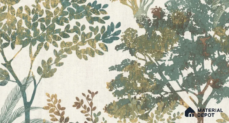 867329 | 10 Meter x 21 Inch  Florals Look Wallpaper - 57 Sq. Ft.