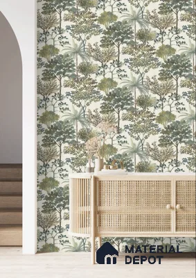 867329 | 10 Meter x 21 Inch  Florals Look Wallpaper - 57 Sq. Ft.