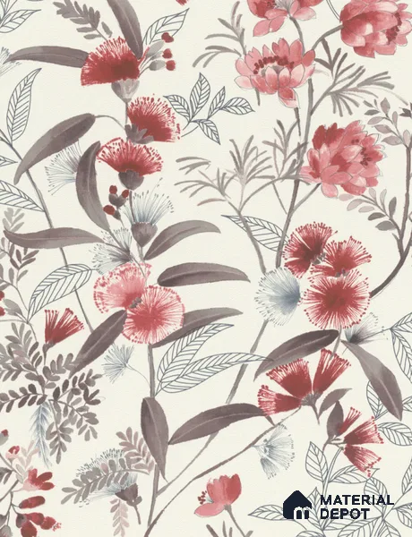 869118 | 10 Meter x 21 Inch  Florals Look Wallpaper - 57 Sq. Ft.