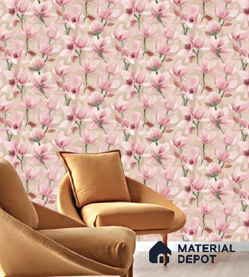 TC 712 | 5 Meter x 42 Inch  Florals Look Wallpaper - 57 Sq. Ft.