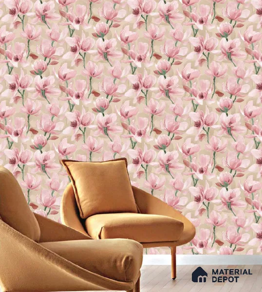 TC 712 | 5 Meter x 42 Inch  Florals Look Wallpaper - 57 Sq. Ft.