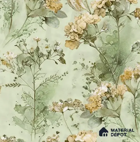 01-555-01 | 10 Meter x 21 Inches Florals Look Wallpaper - 57.41 Sq. Ft.