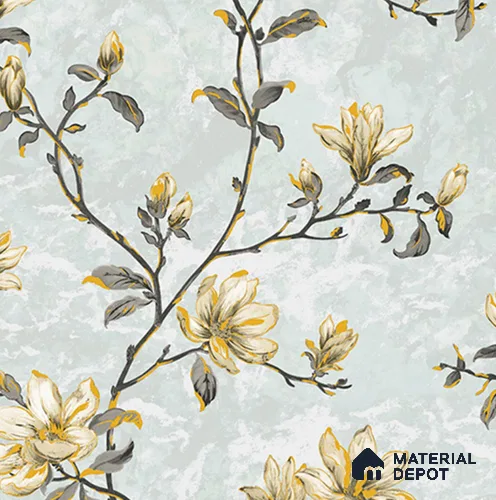 06-555-06 | 10 Meter x 21 Inches Florals Look Wallpaper - 57.41 Sq. Ft.