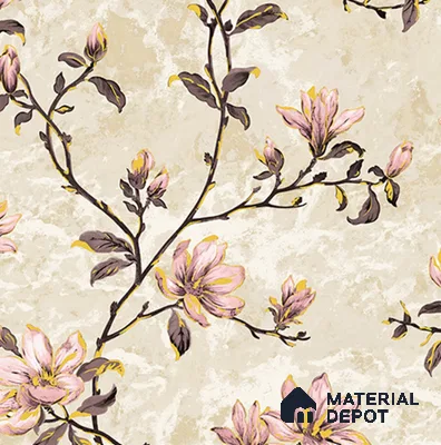 08-555-08 | 10 Meter x 21 Inches Florals Look Wallpaper - 57.41 Sq. Ft.