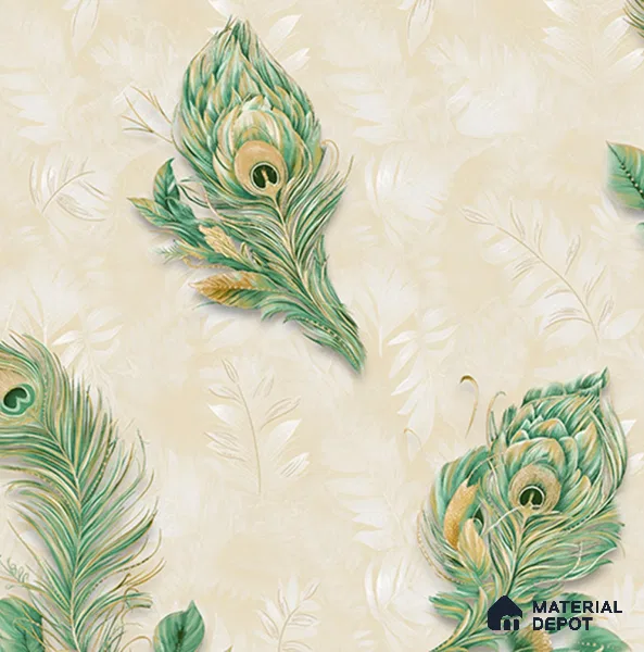 17-555-17 | 10 Meter x 21 Inches Patterned Look Wallpaper - 57.41 Sq. Ft.