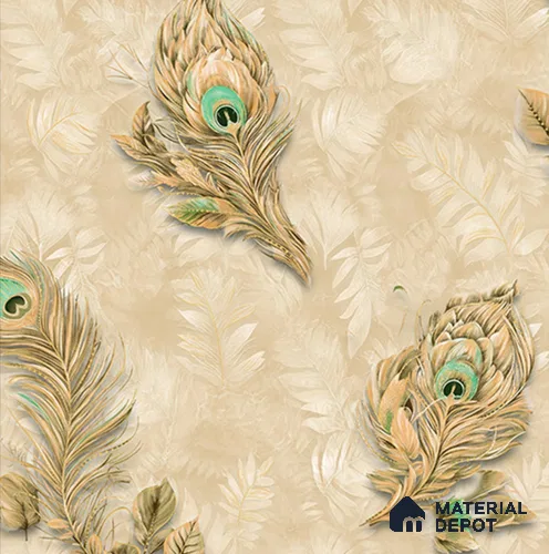 18-555-18 | 10 Meter x 21 Inches Patterned Look Wallpaper - 57.41 Sq. Ft.