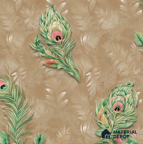 19-555-19 | 10 Meter x 21 Inches Patterned Look Wallpaper - 57.41 Sq. Ft.