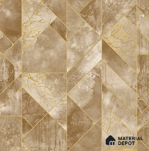 35-555-35 | 10 Meter x 21 Inches Patterned Look Wallpaper - 57.41 Sq. Ft.