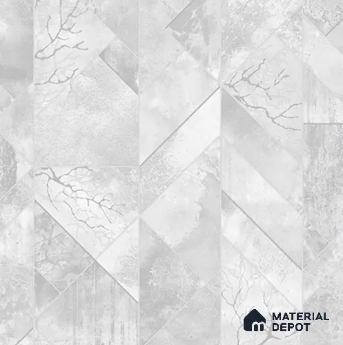 36-555-36 | 10 Meter x 21 Inches Patterned Look Wallpaper - 57.41 Sq. Ft.