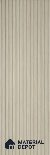 White Plain Colour Louver UR 3401 (UR 3401) 9.5 ft x 4.9 inch Charcoal Panel - 9 mm | Suitable for Feature Wall, TV Unit & Living Room | Width is Subjected to 5% Variation