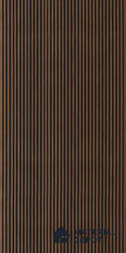 Brown Wooden Louver UR 7403 (UR 7403) 9.5 ft x 12 inch Charcoal Panel - 9 mm | Suitable for Feature Wall, TV Unit & Living Room | Width is Subjected to 5% Variation