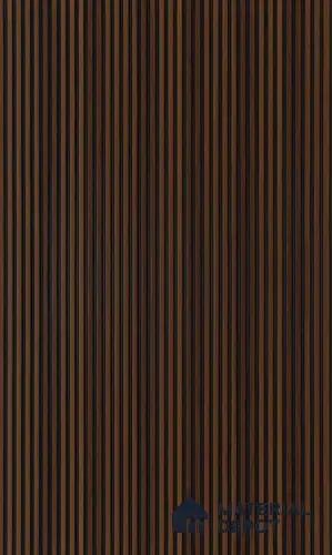Brown Wooden Louver UR 7405  (UR 7405) 9.5 ft x 12 inch Charcoal Panel - 9 mm | Suitable for Feature Wall, TV Unit & Living Room | Width is Subjected to 5% Variation