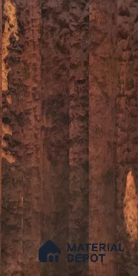 Smoked African Rosewood Pomelle 8 ft x 4 ft Natural Veneer - 3.7 mm