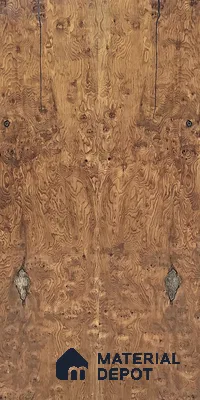 Sno Englishyew 8 ft x 4 ft Smoked Veneer - 3.7 mm